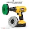 Drill Brush Power Scrubber By Useful Products 5 in W 5 in L Brush, Variety 5in-S-GW-H-DB - alternate 3
